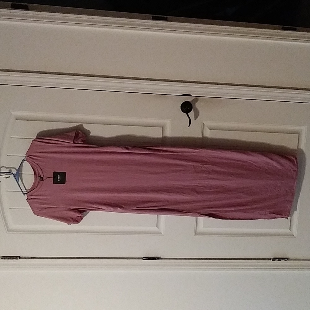 NWT Shein size xl maxi dress back to basics short sleeves